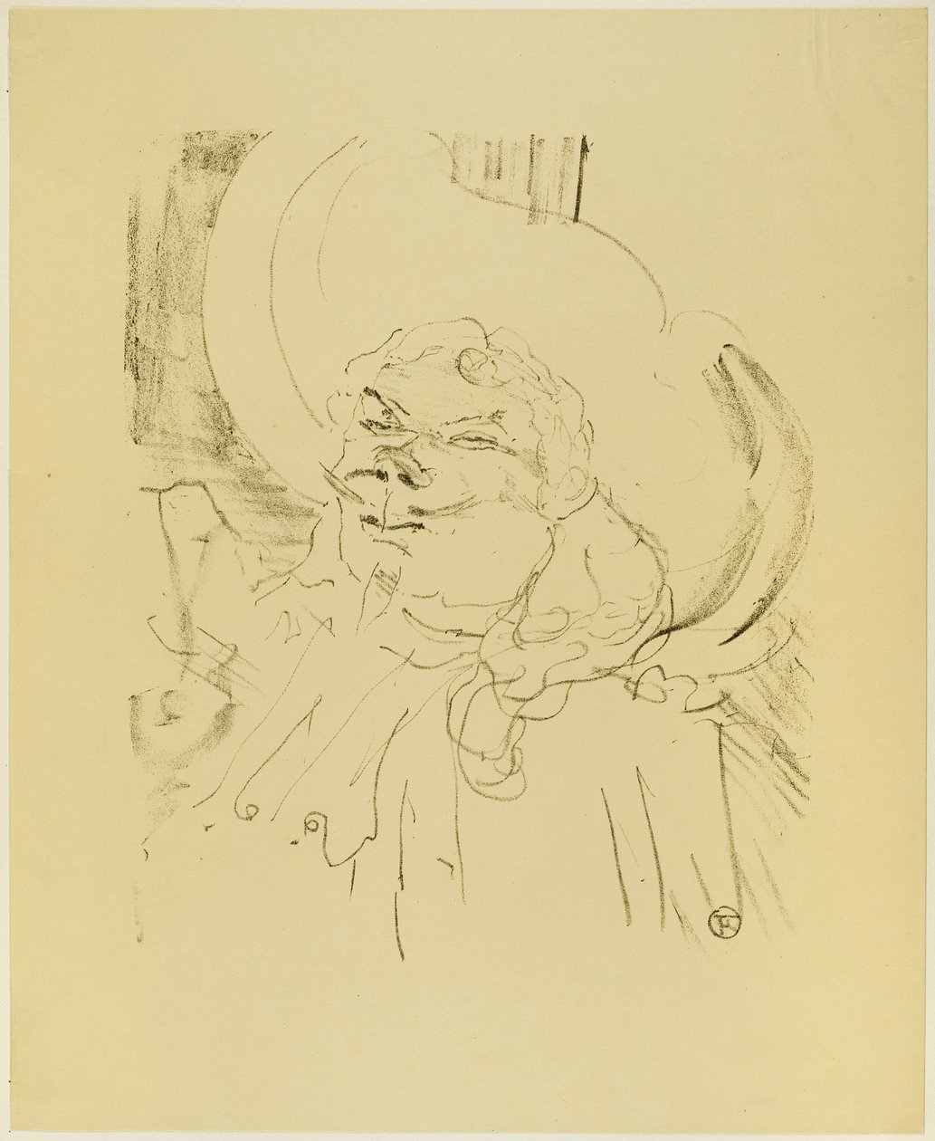 Idősebb Coquelin, a Treize Litográfiáktól alkotó: Henri de Toulouse Lautrec