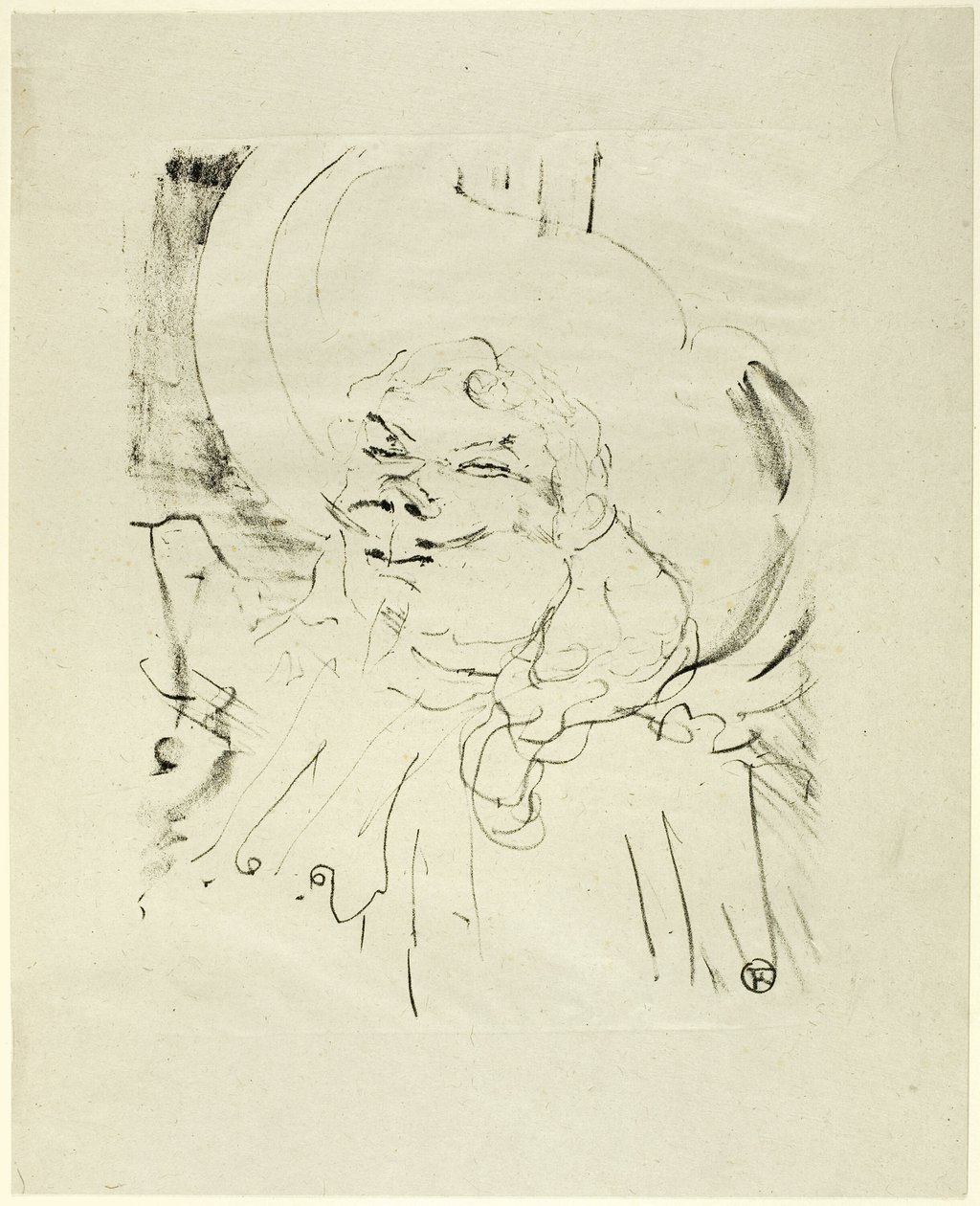 Idősebb Coquelin, a Treize Litográfiáktól alkotó: Henri de Toulouse Lautrec
