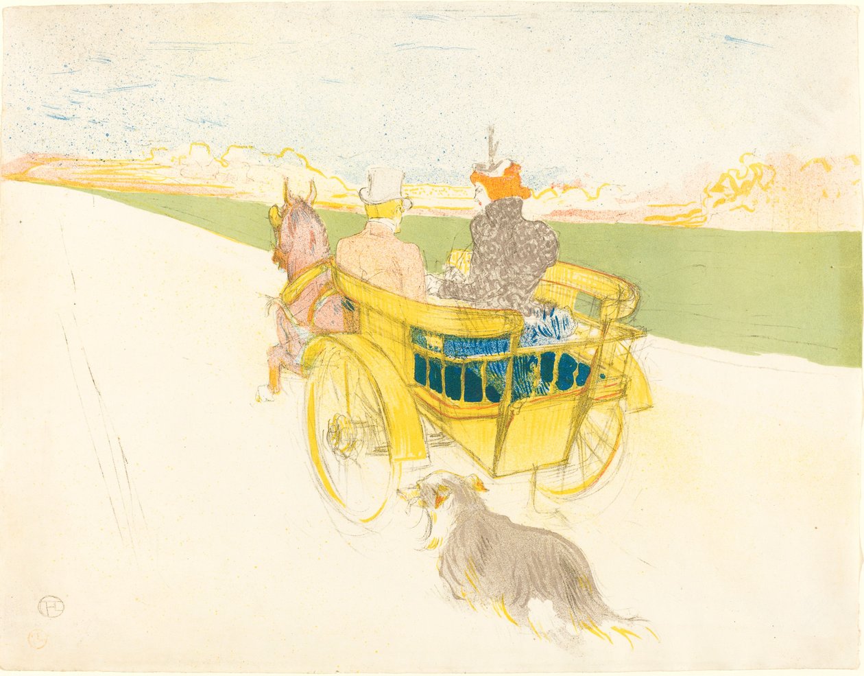 Országos kirándulás alkotó: Henri de Toulouse Lautrec