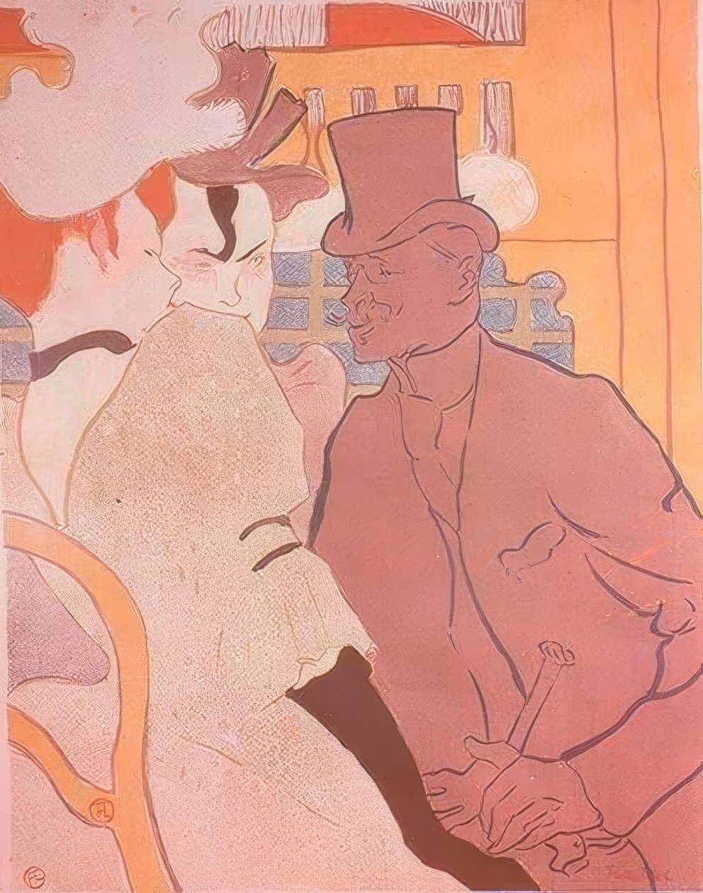 Az angol a Moulin Rouge-ban alkotó: Henri de Toulouse Lautrec