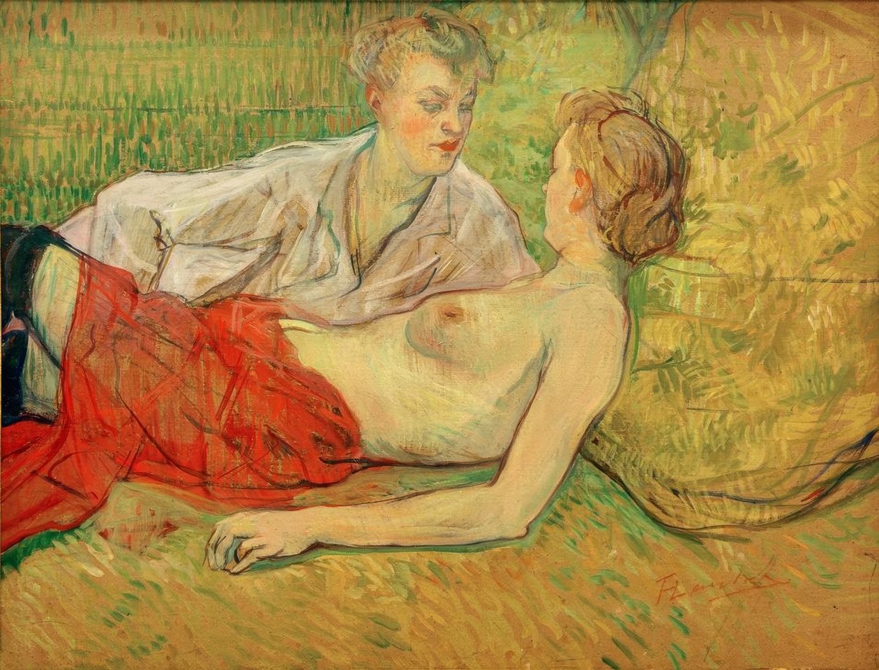 A két barát alkotó: Henri de Toulouse Lautrec