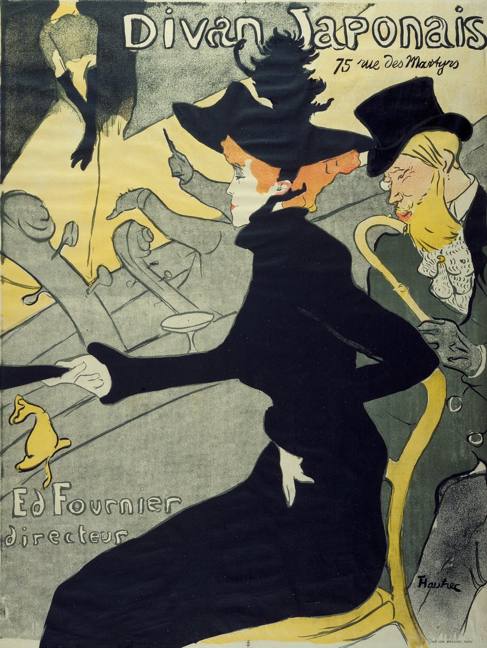 Japán kanapé alkotó: Henri de Toulouse Lautrec