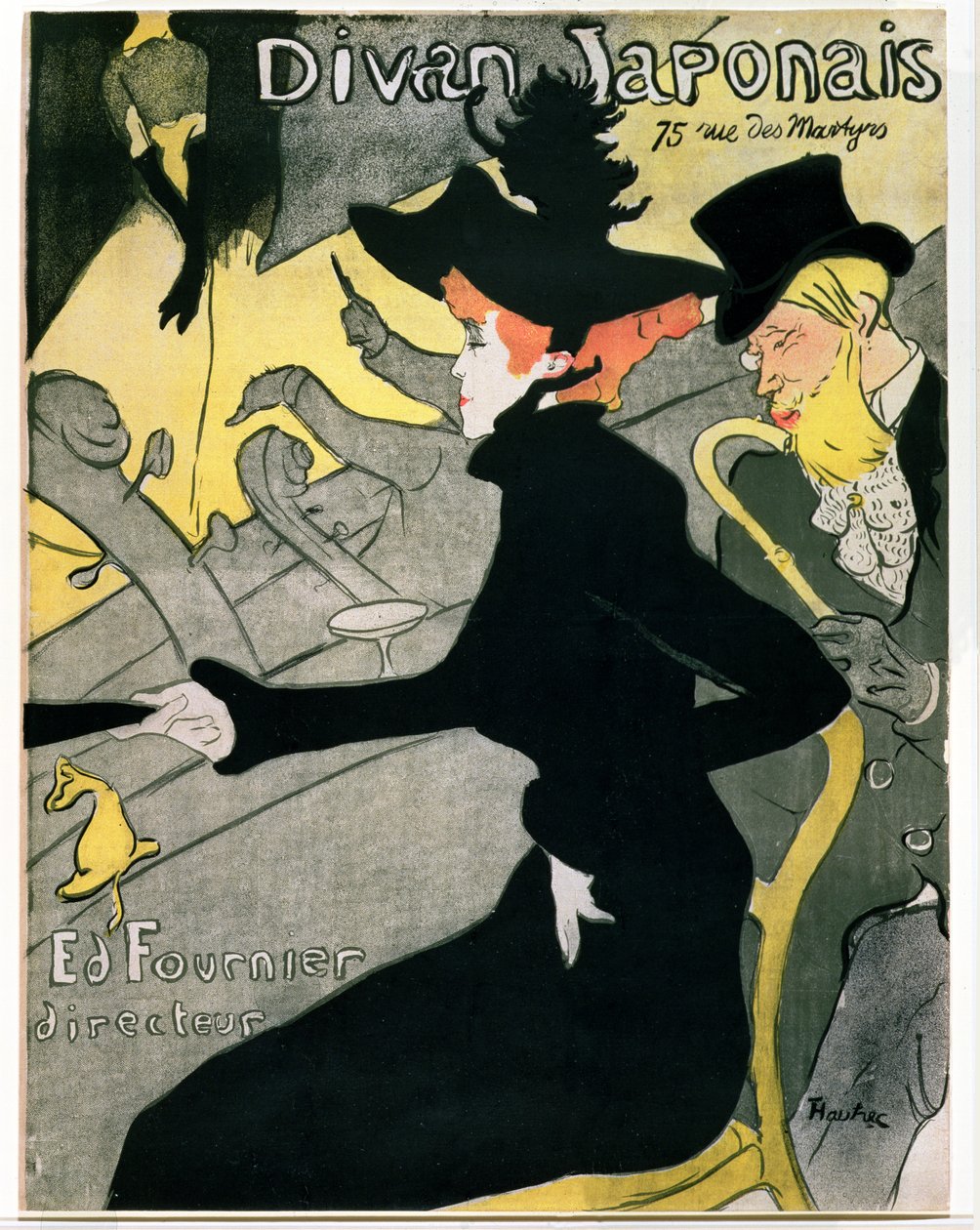 Japán kanapé, 1893 alkotó: Henri de Toulouse Lautrec