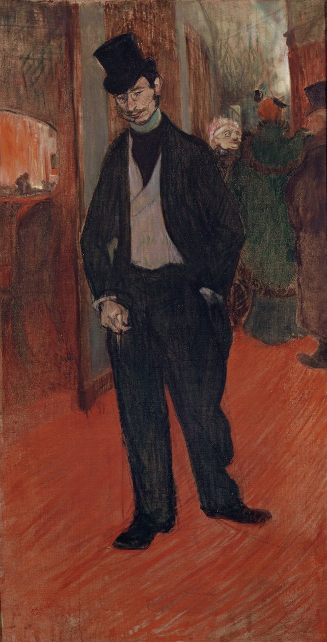 Gabriel Tapié de Céleyran doktor a színházteremben, 1894 alkotó: Henri de Toulouse Lautrec