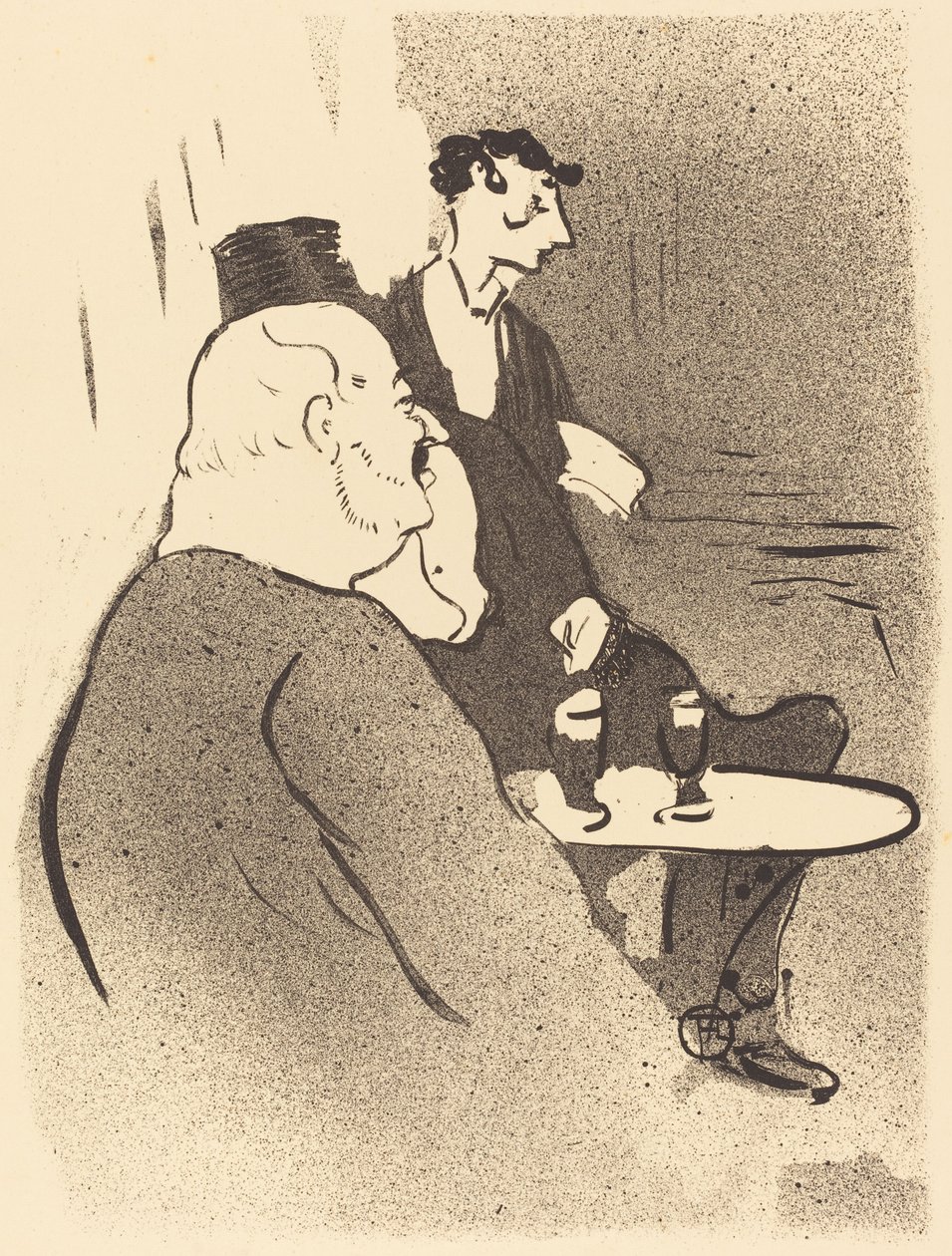 Ducarre a nagyköveteknél alkotó: Henri de Toulouse Lautrec