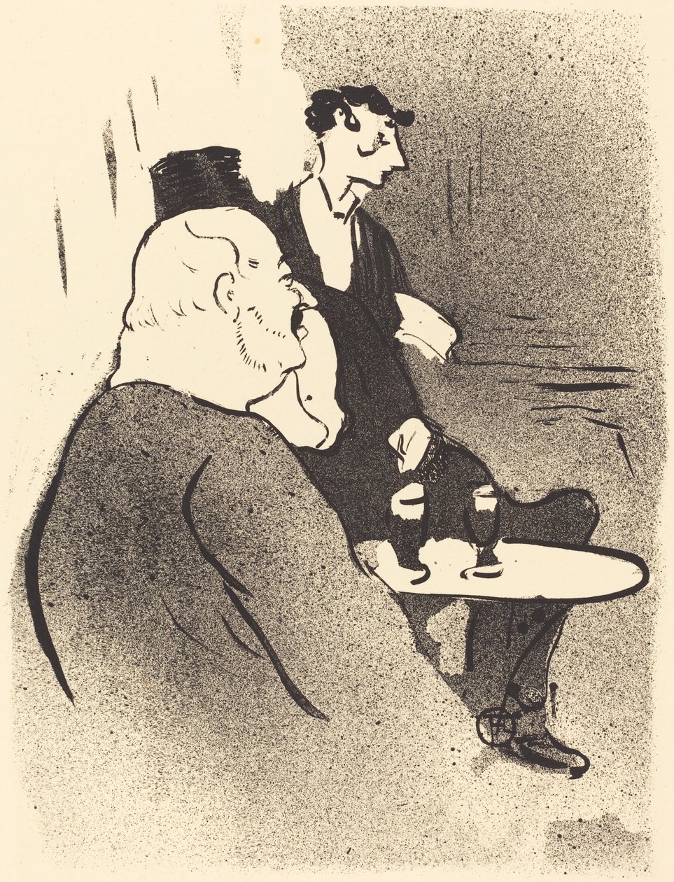 Ducarre a nagyköveteknél alkotó: Henri de Toulouse Lautrec