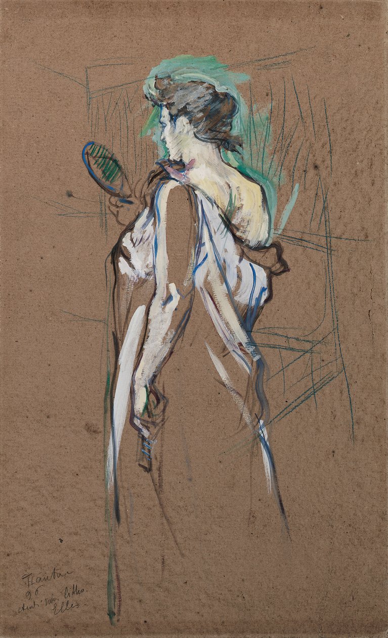 Ők: Kézi jégkrém, 1896 alkotó: Henri de Toulouse Lautrec