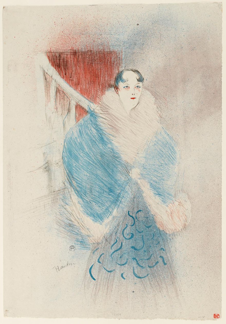 Elza, akit bécsinek hívnak alkotó: Henri de Toulouse Lautrec
