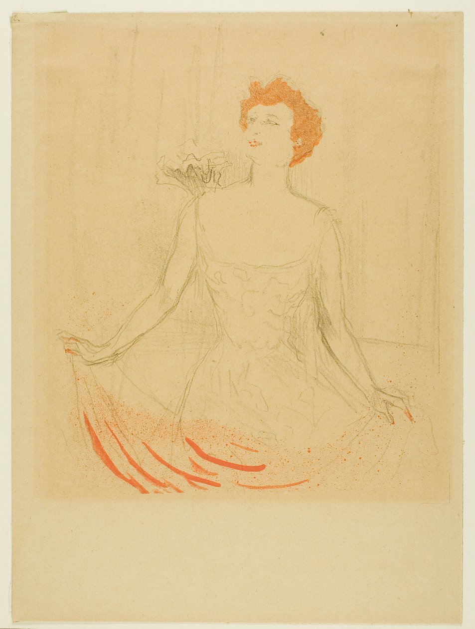 Emma Calve alkotó: Henri de Toulouse Lautrec