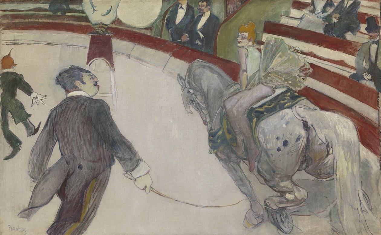 Úrlovasnő alkotó: Henri de Toulouse Lautrec