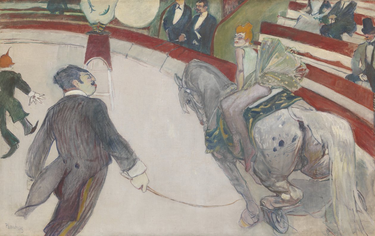 Equestrienne a Cirque Fernandóban, 188788. alkotó: Henri de Toulouse Lautrec