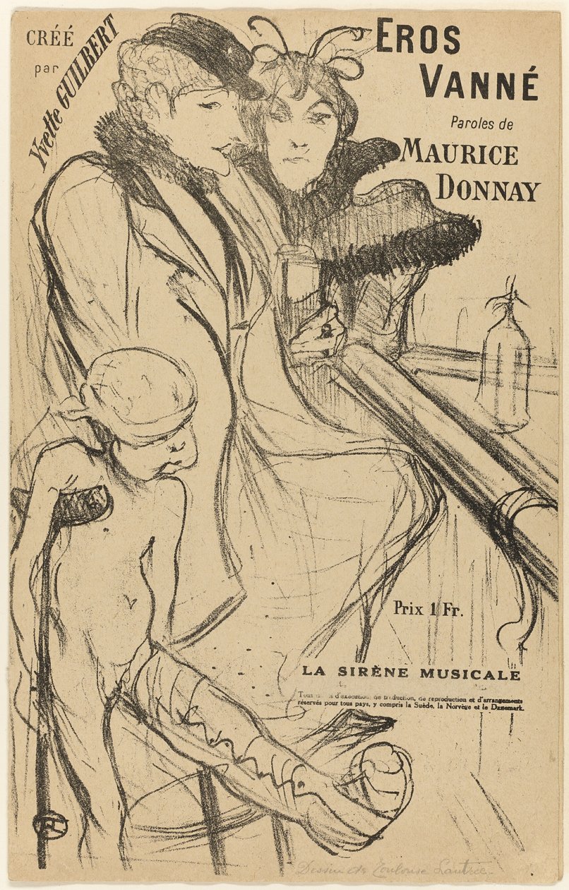 eros vanne alkotó: Henri de Toulouse Lautrec