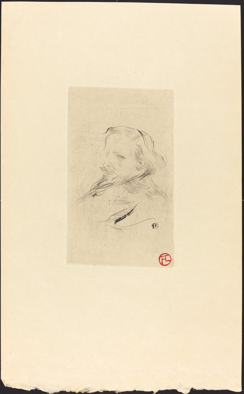 Francis Jourdain, 1898. alkotó: Henri de Toulouse Lautrec