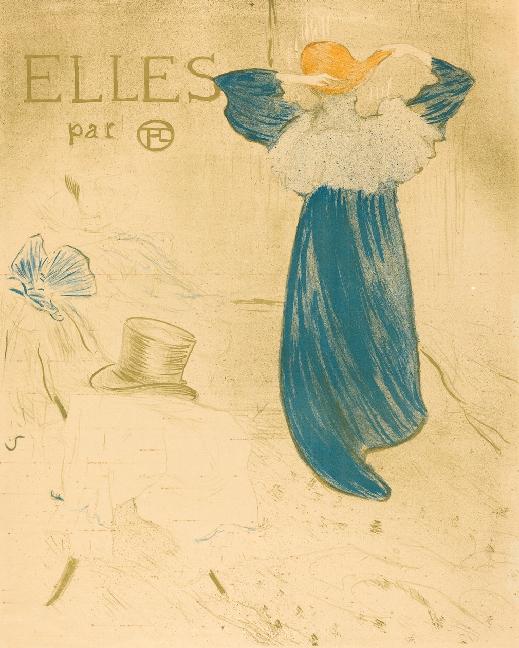 Előlap, 1896. alkotó: Henri de Toulouse Lautrec