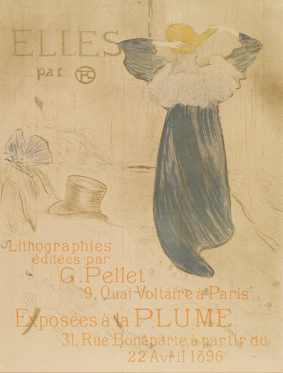 Elles előlapja, 1896 alkotó: Henri de Toulouse Lautrec