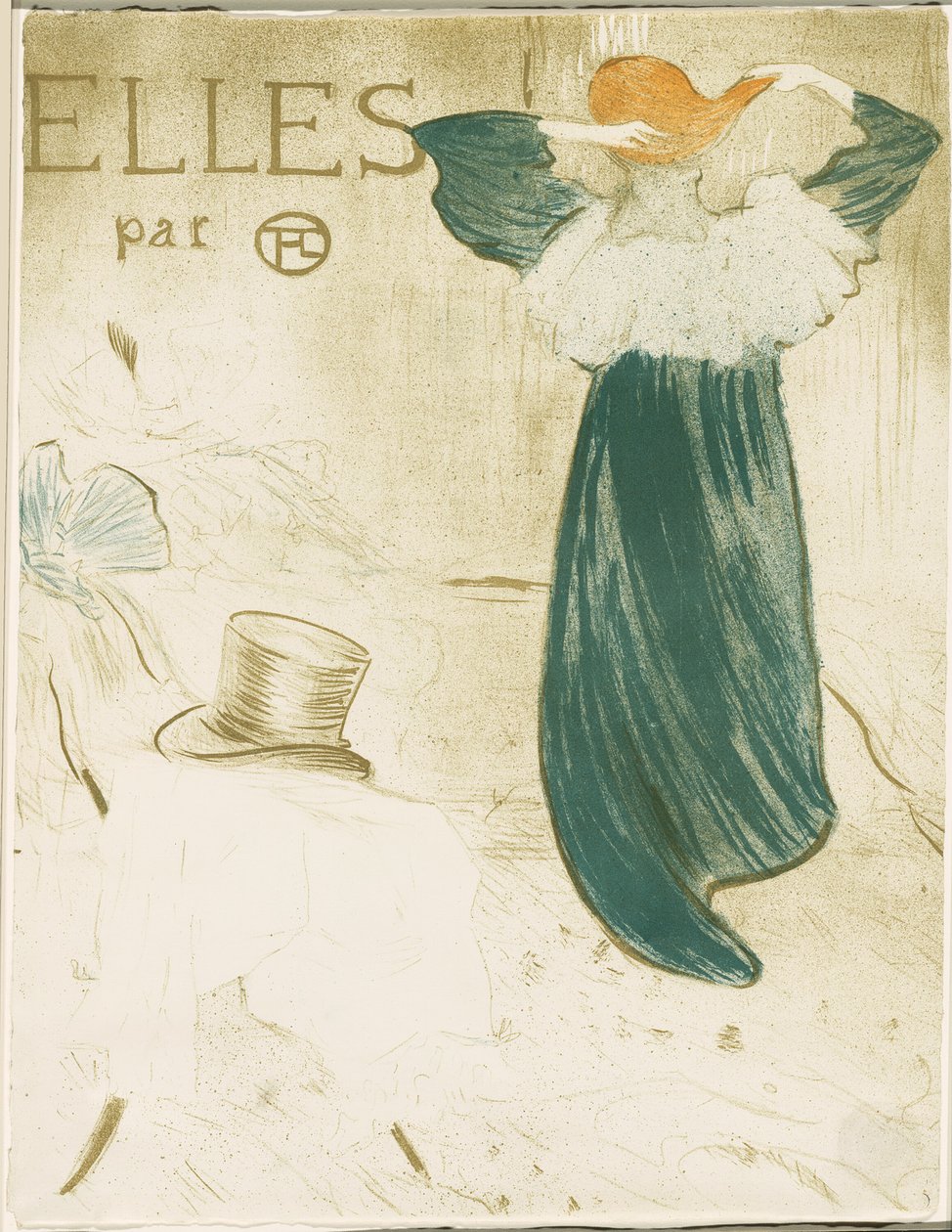 Elülső rész, az Elles-től alkotó: Henri de Toulouse Lautrec