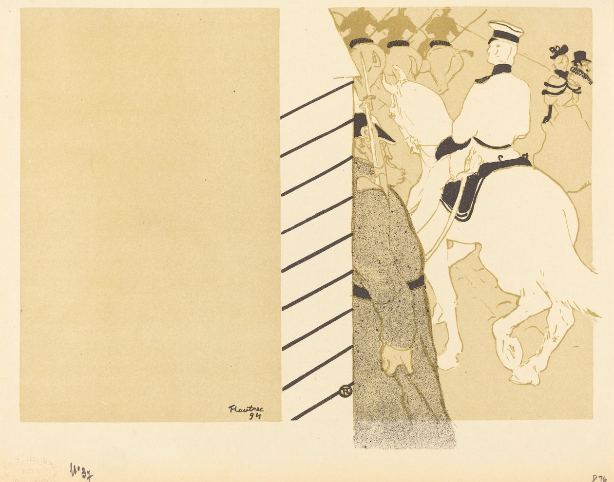 Német Babilon Németország Babilonja, 1894. alkotó: Henri de Toulouse Lautrec
