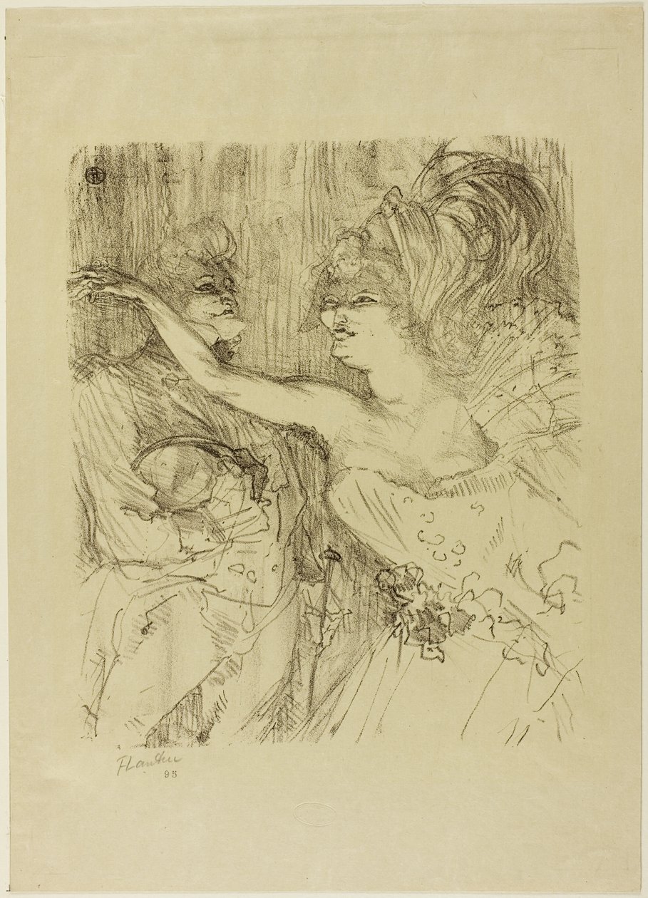 Guy és Mealy a "Paris qui Marche"-ban alkotó: Henri de Toulouse Lautrec