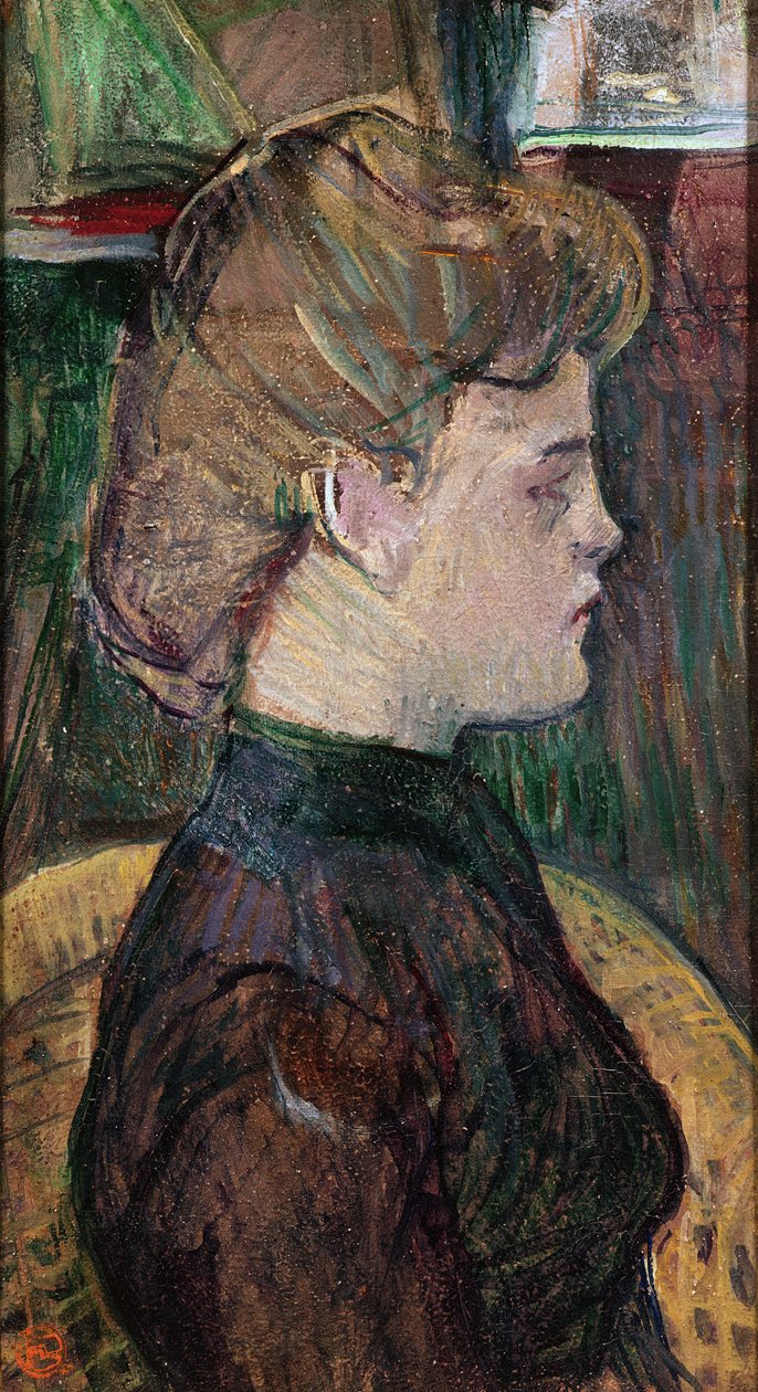 Hél ène V. Juliette Vary, 1888 (olaj, fa) alkotó: Henri de Toulouse Lautrec