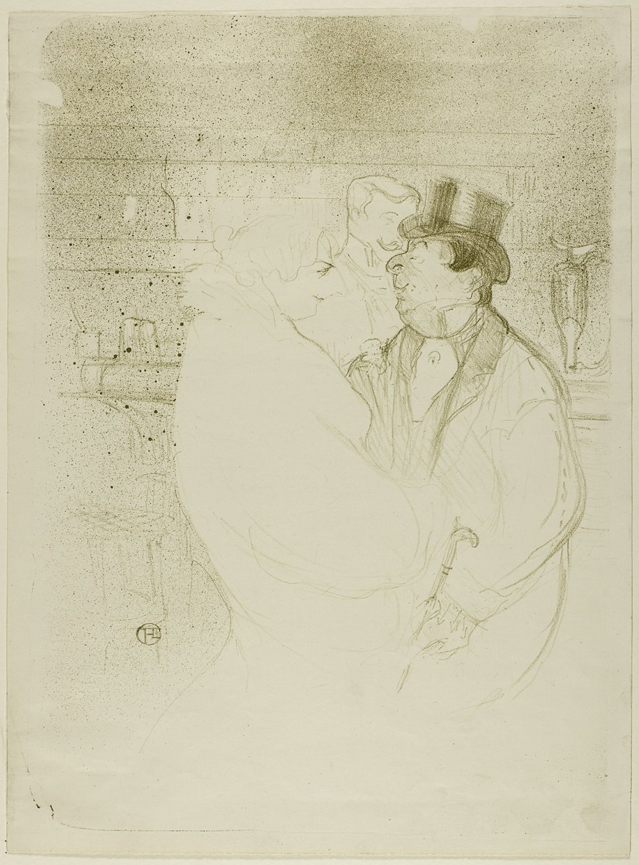 Ida Heath a bárban alkotó: Henri de Toulouse Lautrec