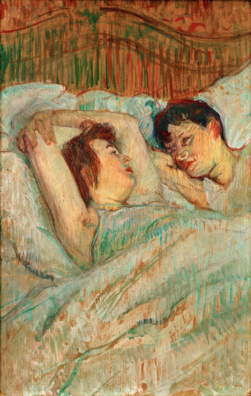 Ágyban alkotó: Henri de Toulouse Lautrec