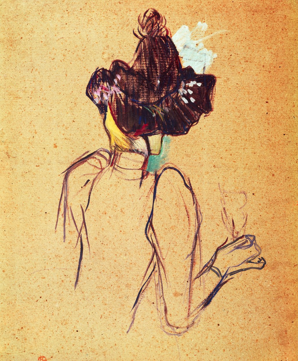 Jane Avril, Henri de Toulouse Lautrec (1864-1901) alkotó: Henri de Toulouse Lautrec