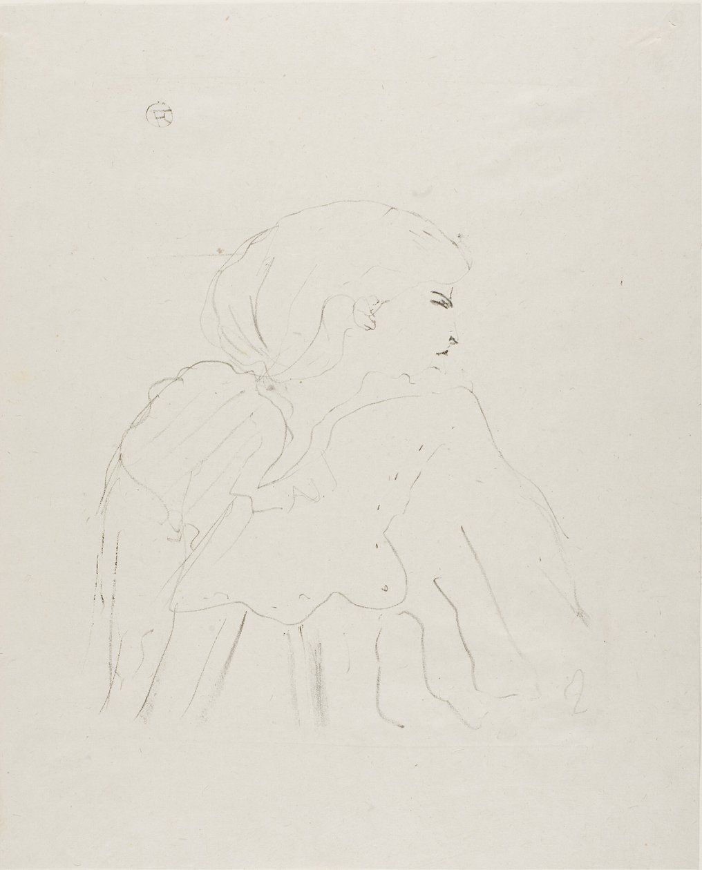 Jane Hading, a Treize Lithographies-től alkotó: Henri de Toulouse Lautrec