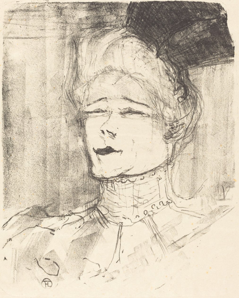 Jeanne Granier, 1896. alkotó: Henri de Toulouse Lautrec