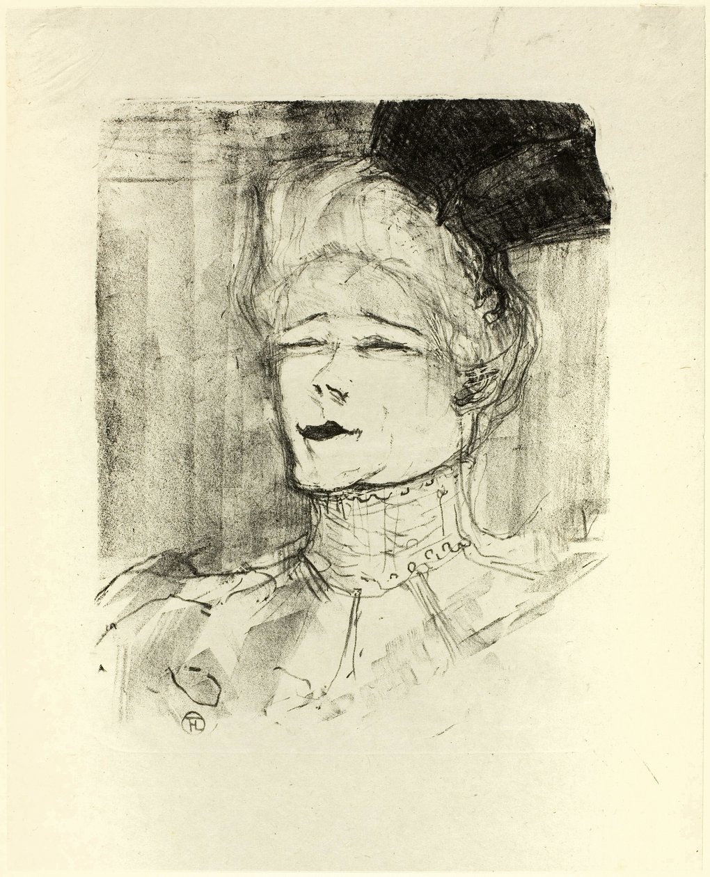 Jeanne Granier, a Treize Litográfiáktól alkotó: Henri de Toulouse Lautrec