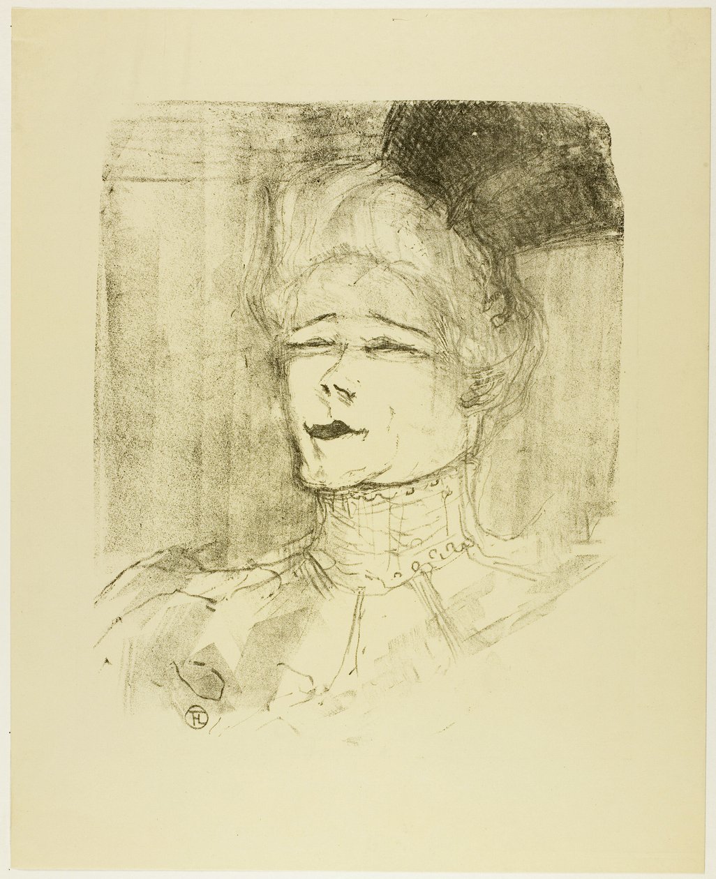 Jeanne Granier, a Treize Litográfiáktól alkotó: Henri de Toulouse Lautrec
