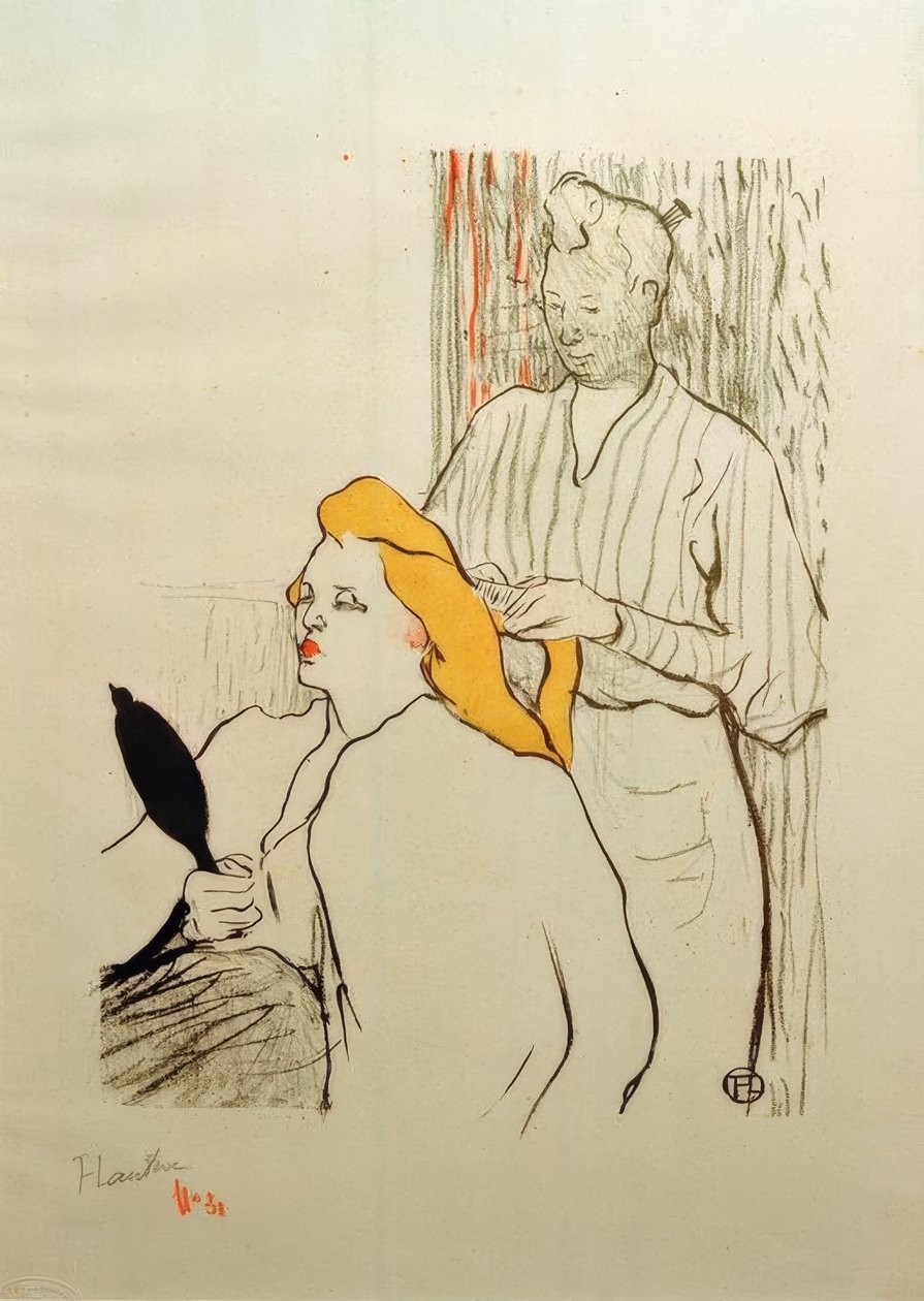 A frizura alkotó: Henri de Toulouse Lautrec