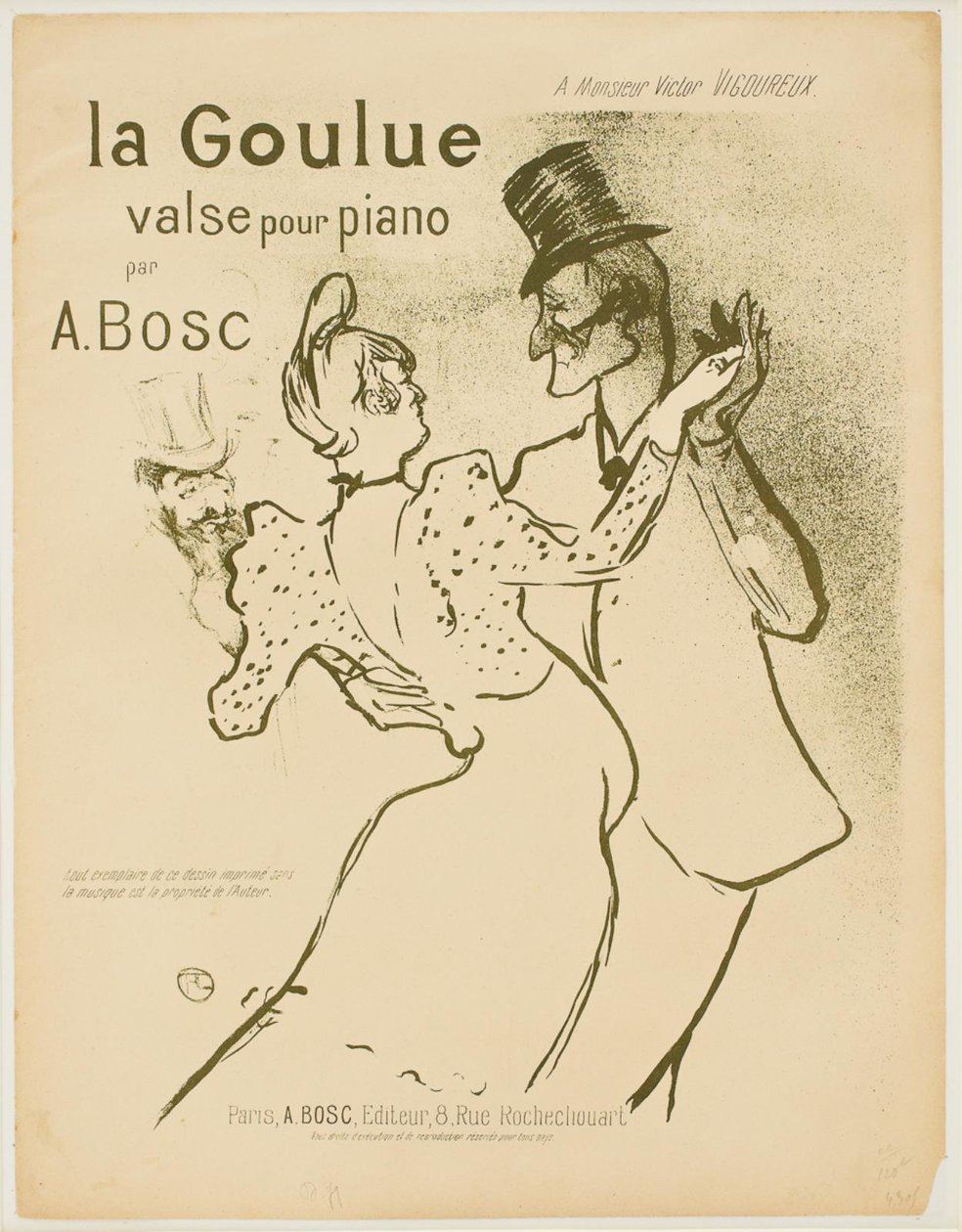 lag Continental E alkotó: Henri de Toulouse Lautrec