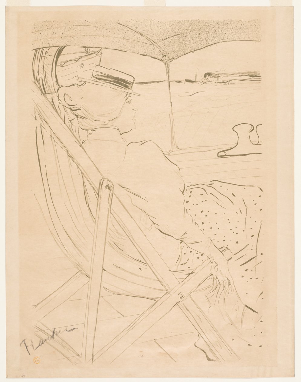 Az 54-es utas, 1896. alkotó: Henri de Toulouse Lautrec