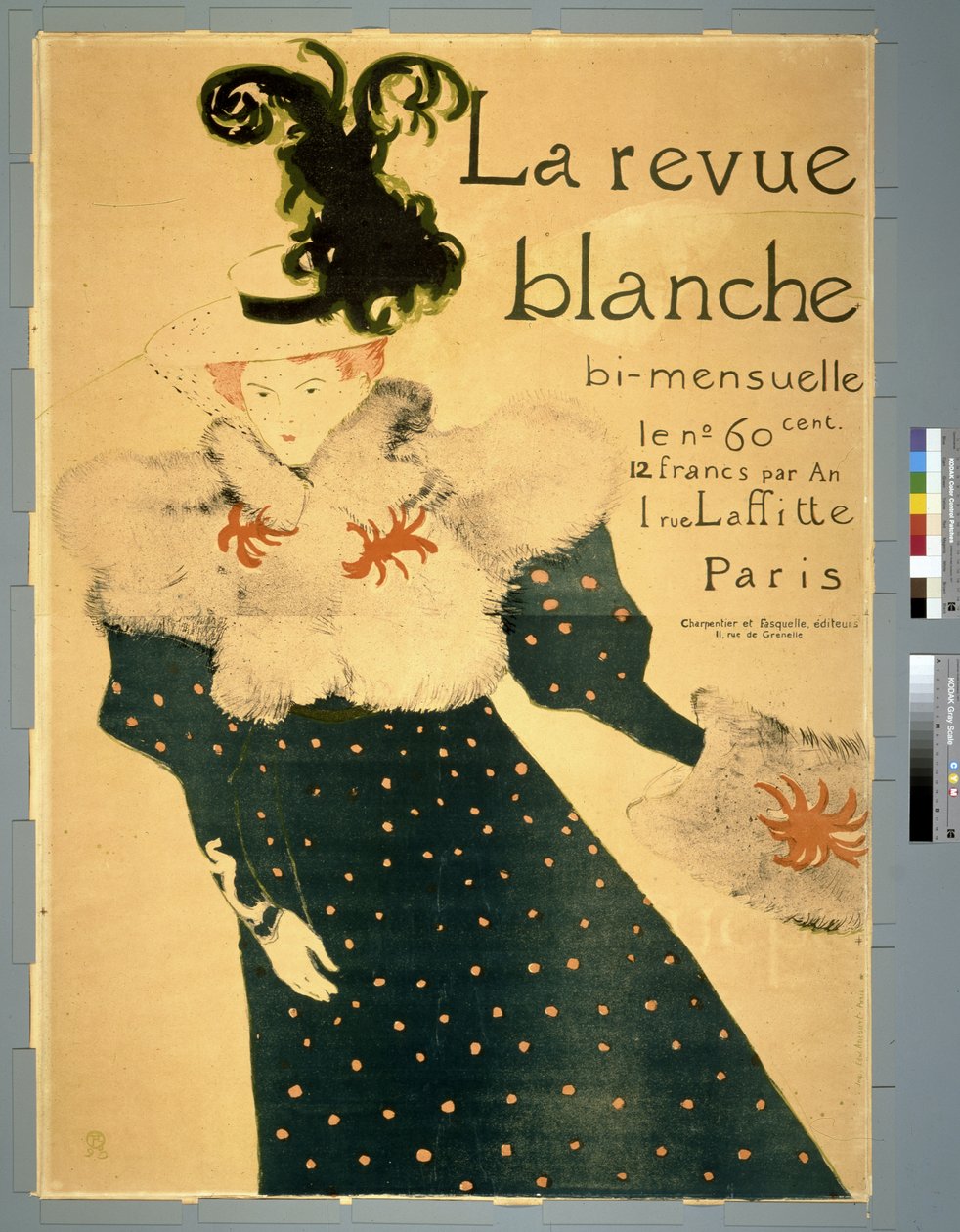 The White Review, 1895 alkotó: Henri de Toulouse Lautrec