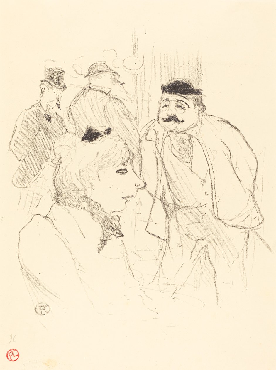 A szár (Moulin Rouge) alkotó: Henri de Toulouse Lautrec