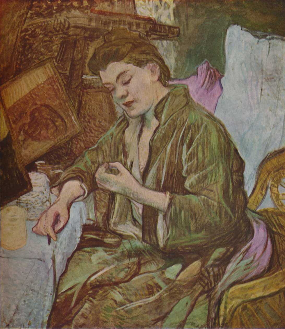 La Toilette, Felkészülés, 1891, 1937. alkotó: Henri de Toulouse Lautrec