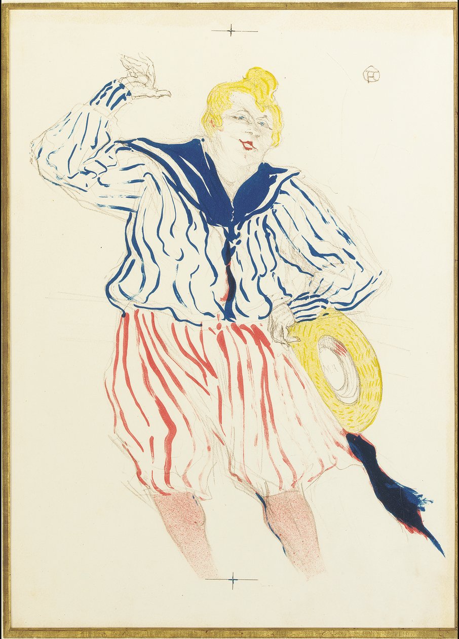 A tengerész dala, a Csillagban, Le Havre alkotó: Henri de Toulouse Lautrec