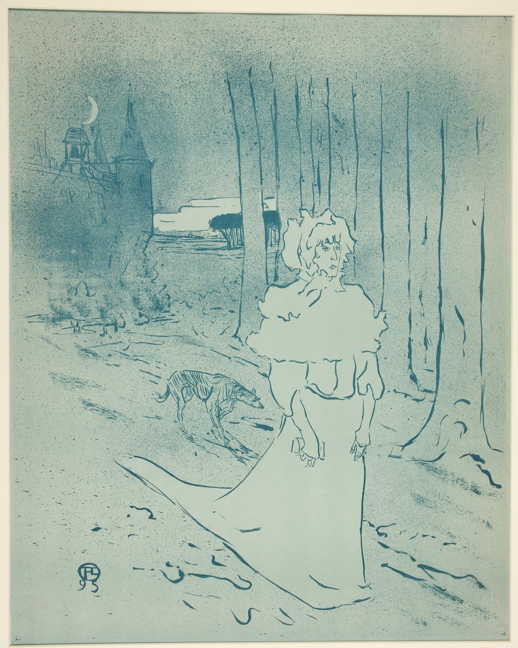 Az udvarhölgy vagy az ómen alkotó: Henri de Toulouse Lautrec