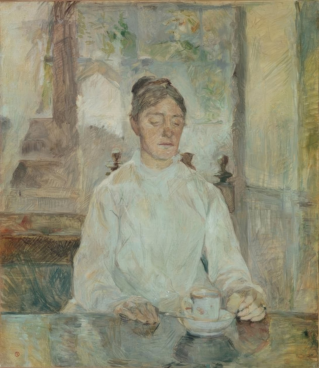 A művész édesanyja, Adèle de Toulouse-Lautrec grófnő, e alkotó: Henri de Toulouse Lautrec
