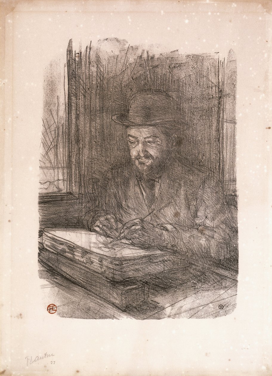 A jó metsző, Adolphe Albert, 1898 alkotó: Henri de Toulouse Lautrec