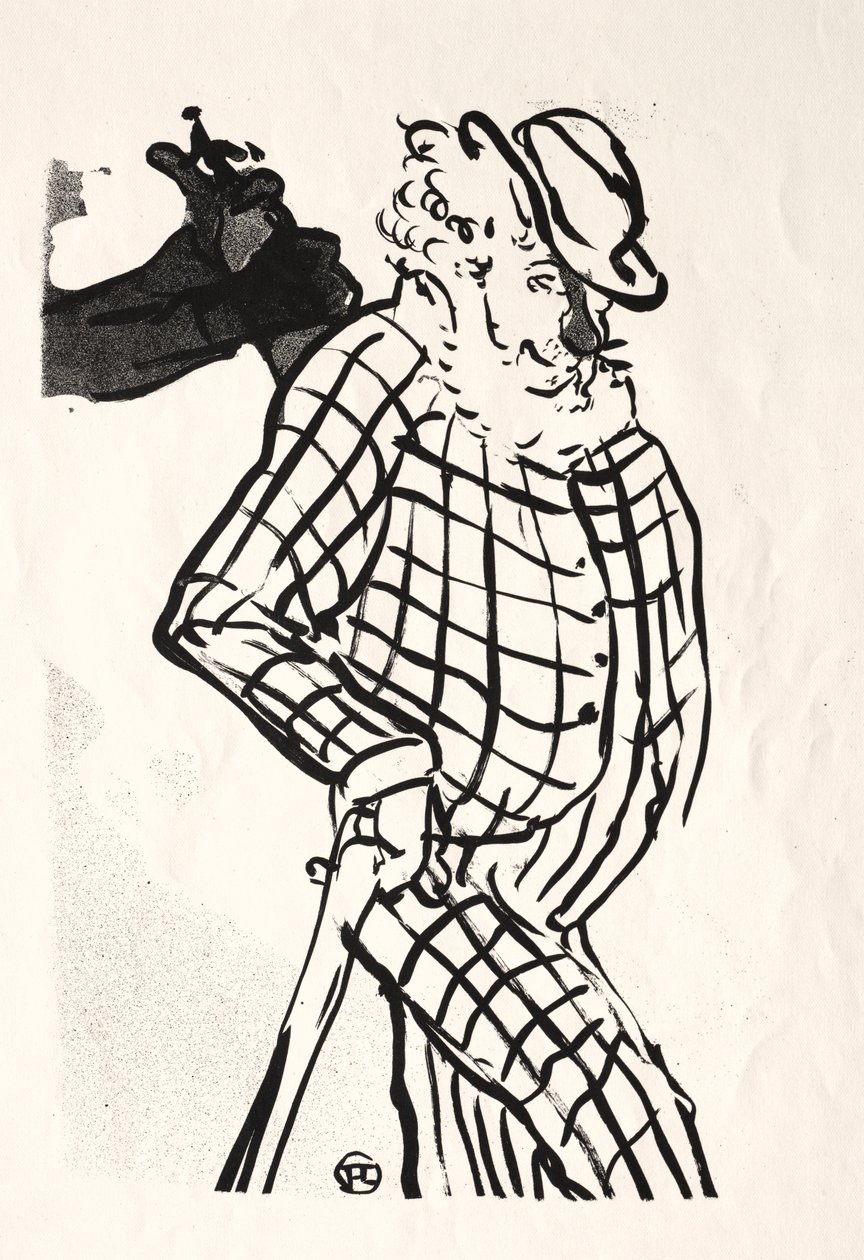 The Café-koncert: Amerikai énekes alkotó: Henri de Toulouse Lautrec