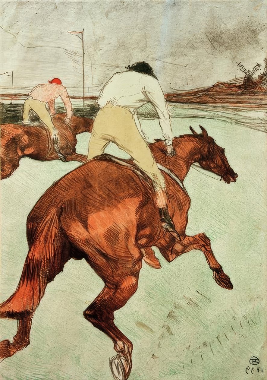 A Jockey alkotó: Henri de Toulouse Lautrec