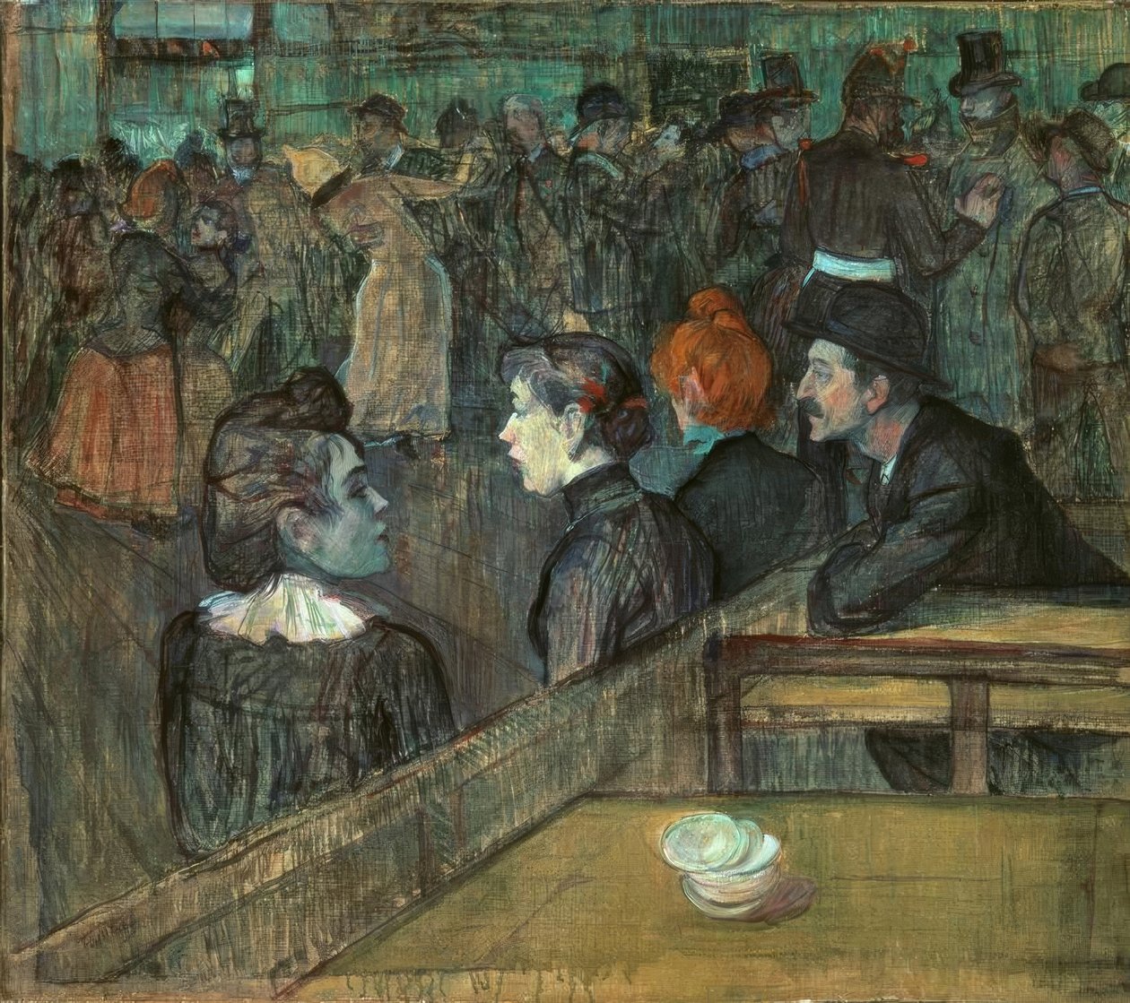 A Moulin de la Galette alkotó: Henri de Toulouse Lautrec