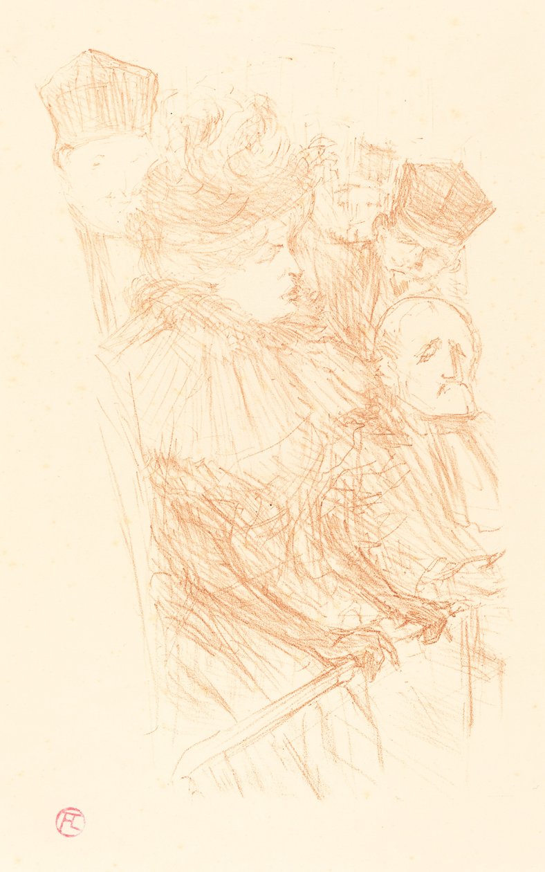Lebaudy-per – Mlle. Marsy vallomása alkotó: Henri de Toulouse Lautrec