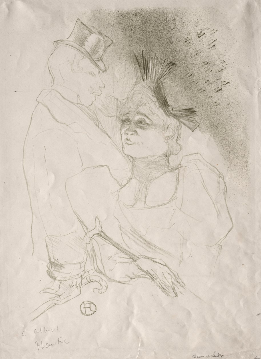 kölcsönadó és báró alkotó: Henri de Toulouse Lautrec