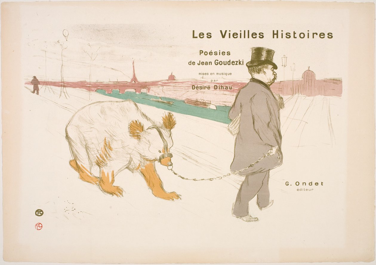 Régi történetek, borítók alkotó: Henri de Toulouse Lautrec