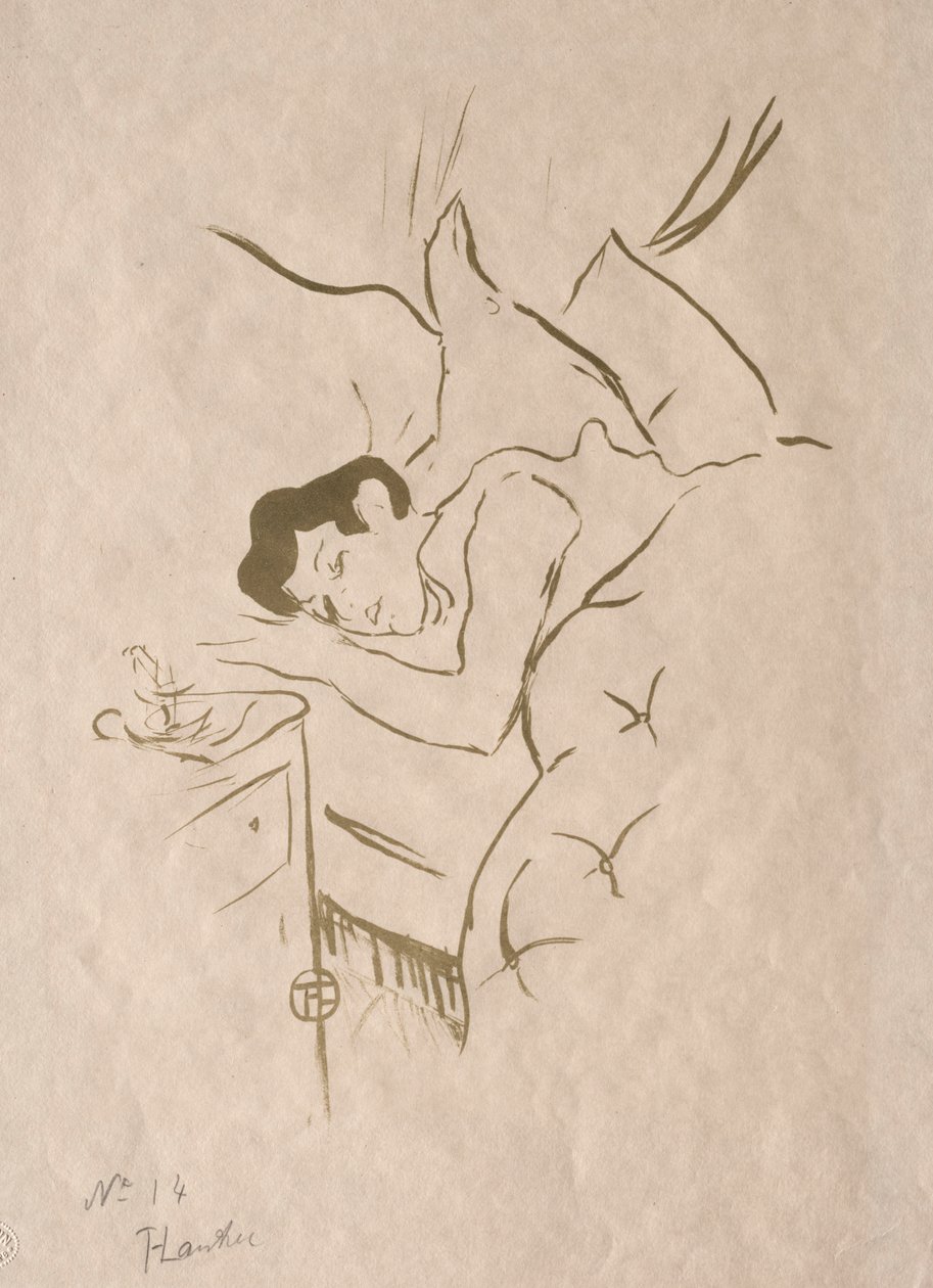 Régi történetek: Szád, 1893. alkotó: Henri de Toulouse Lautrec