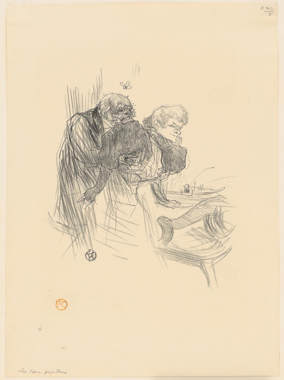 A régi lepkék alkotó: Henri de Toulouse Lautrec