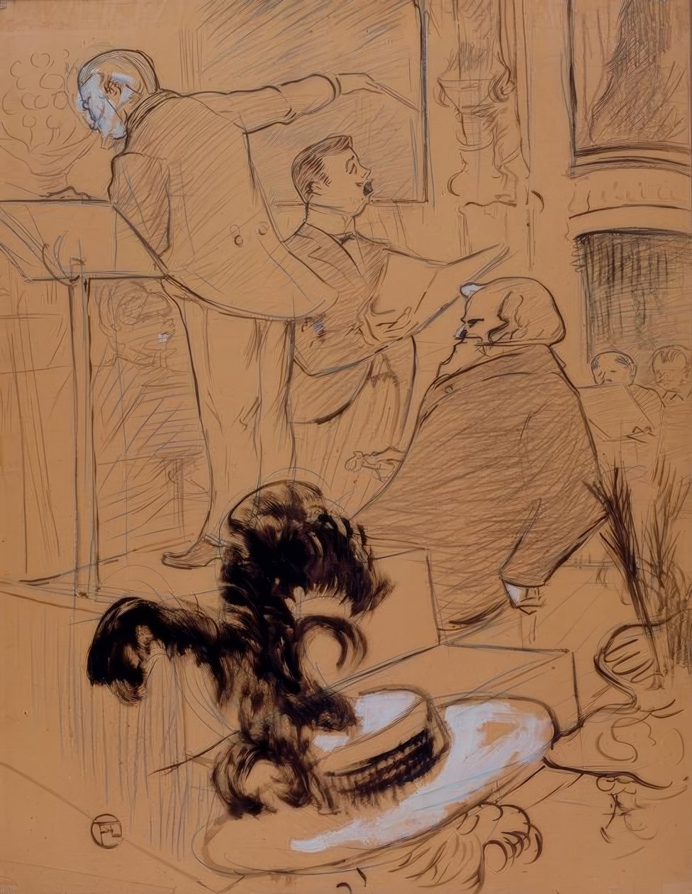 Az Opera nagy koncertjei alkotó: Henri de Toulouse Lautrec