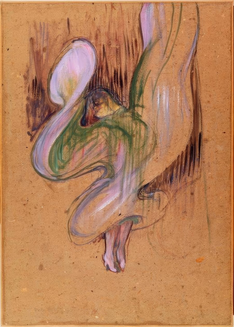 Loïe Fuller a Folies Bergère-ben alkotó: Henri de Toulouse Lautrec